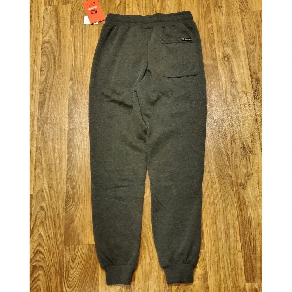 Akademiks Sweatpants Joggers Men Small Charcoal Fleece Moto Zipper Pockets - Picture 3 of 9